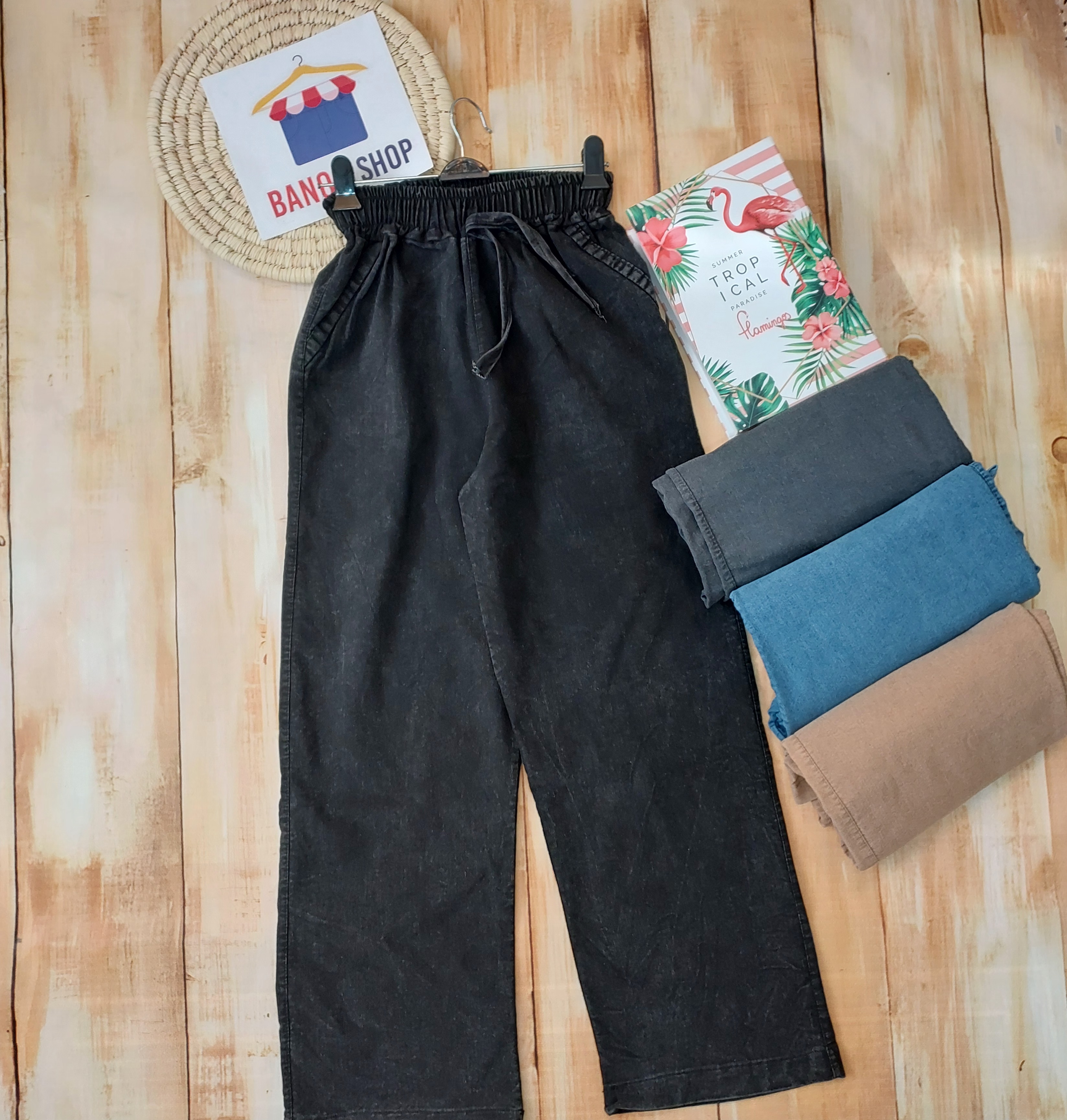 شلوار بگ کشی طرح لی سایزبندی