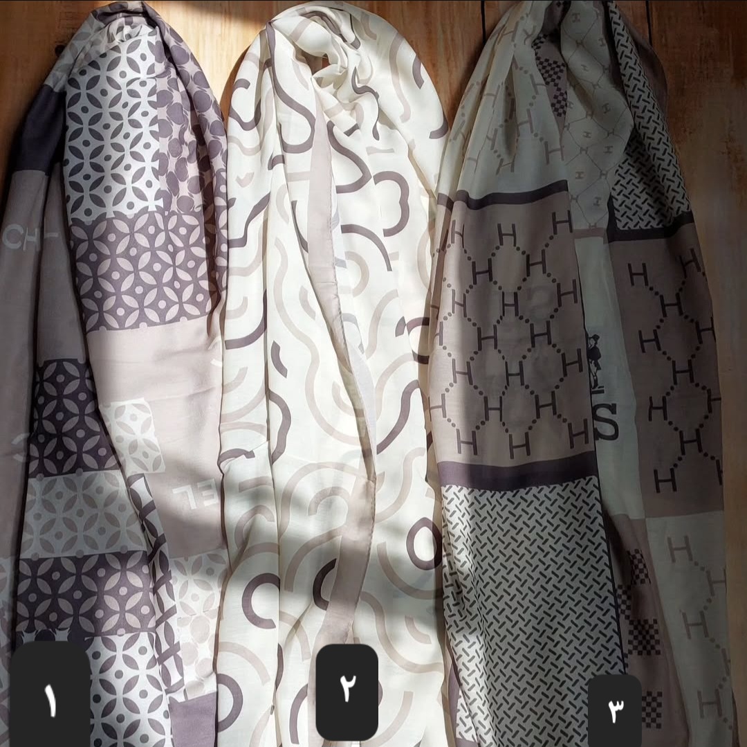 شال طیف کرم نخی اسلپ