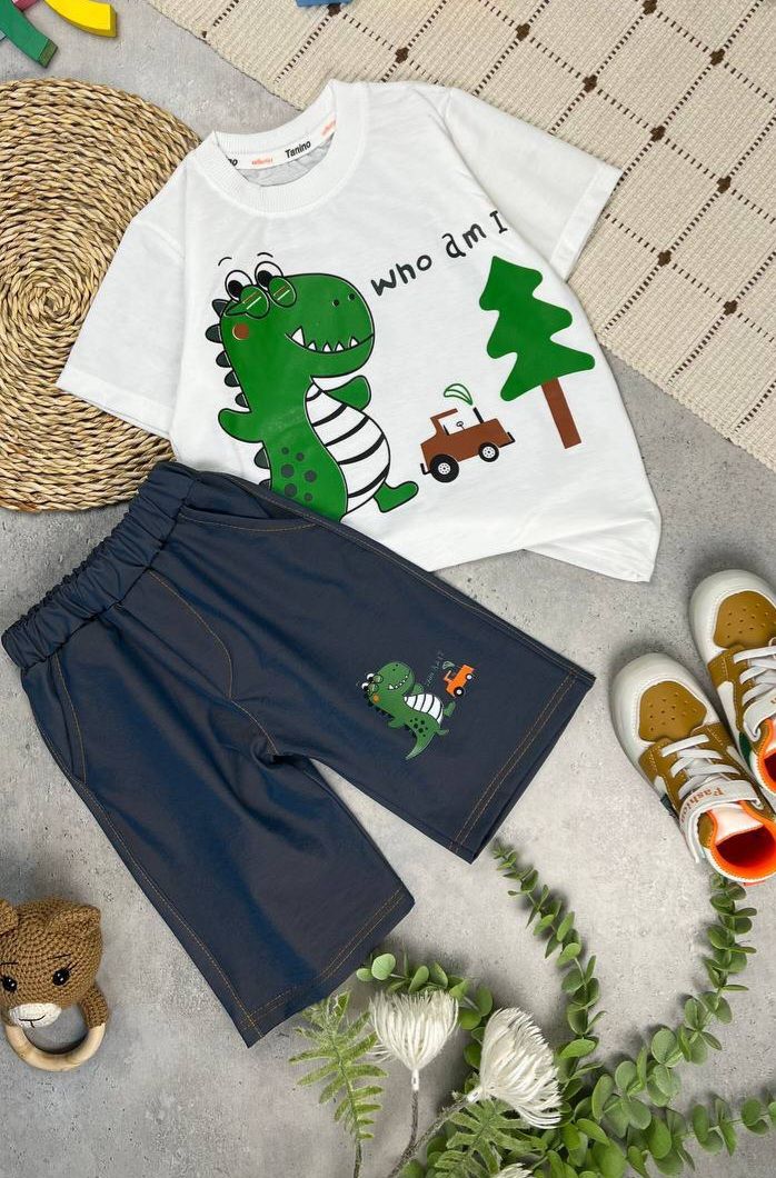 ست تیشرت شلوارک‌پسرانه راحتی