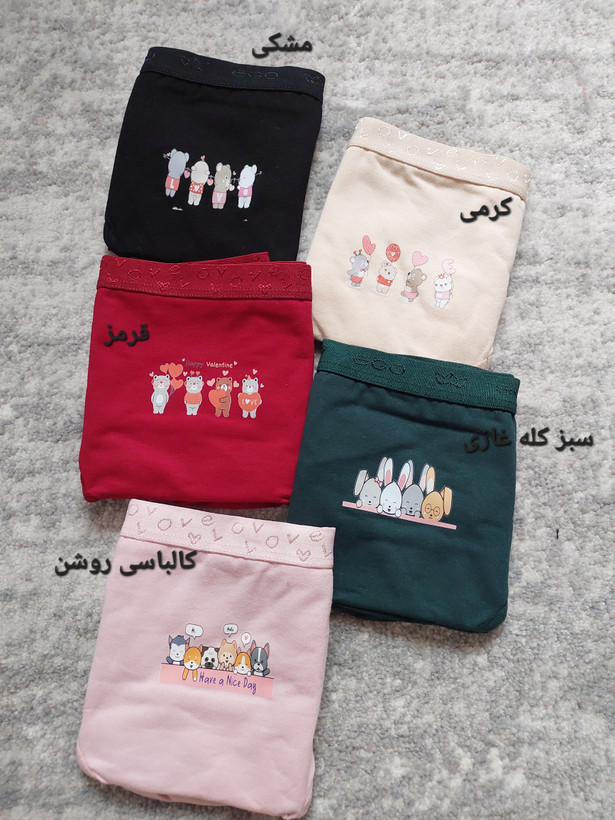 شورت نخی زنانه فانتزی وارداتی سایزبندی ۱و۲و۳